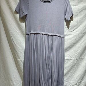 Elegant Lavender Women's Dress
